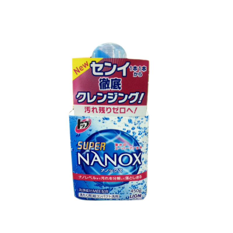 LION狮王NANOX纳米净白超浓缩洗衣液450g